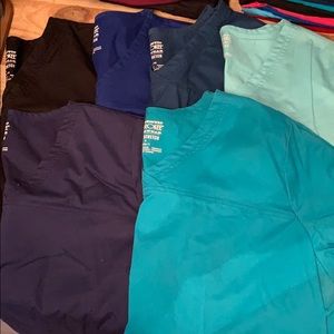 XL Cherokee scrub tops